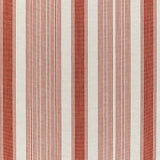 LEE JOFA 2021102.19.0 TABLADA STRIPE BRICK Fabric - Eade's Wallpaper