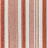 LEE JOFA 2021102.19.0 TABLADA STRIPE BRICK Fabric - Eade's Wallpaper