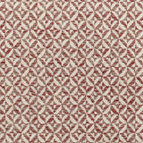 LEE JOFA 2021105.19.0 TRIANA WEAVE BRICK Fabric - Eade's Wallpaper