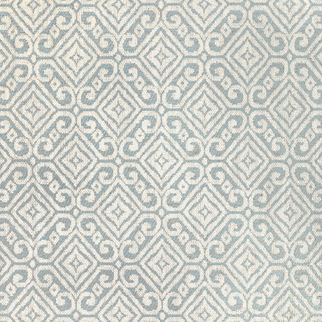 LEE JOFA 2021106.15.0 PRADO WEAVE SKY Fabric - Eade's Wallpaper