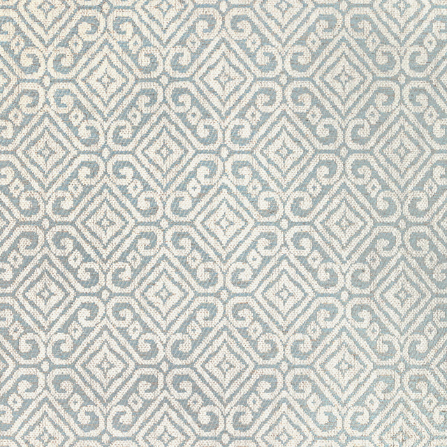 LEE JOFA 2021106.15.0 PRADO WEAVE SKY Fabric - Eade's Wallpaper