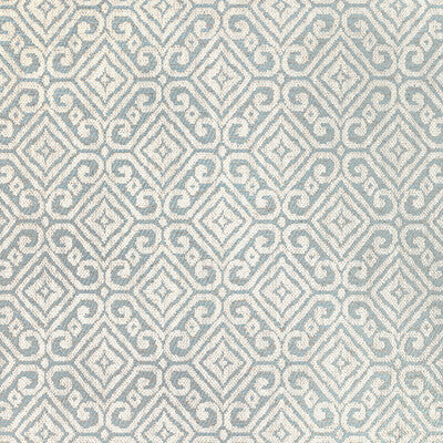 LEE JOFA 2021106.15.0 PRADO WEAVE SKY Fabric - Eade's Wallpaper