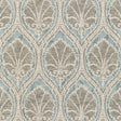 LEE JOFA 2021108.115.0 SEVILLE WEAVE SKY/AQUA Fabric - Eade's Wallpaper