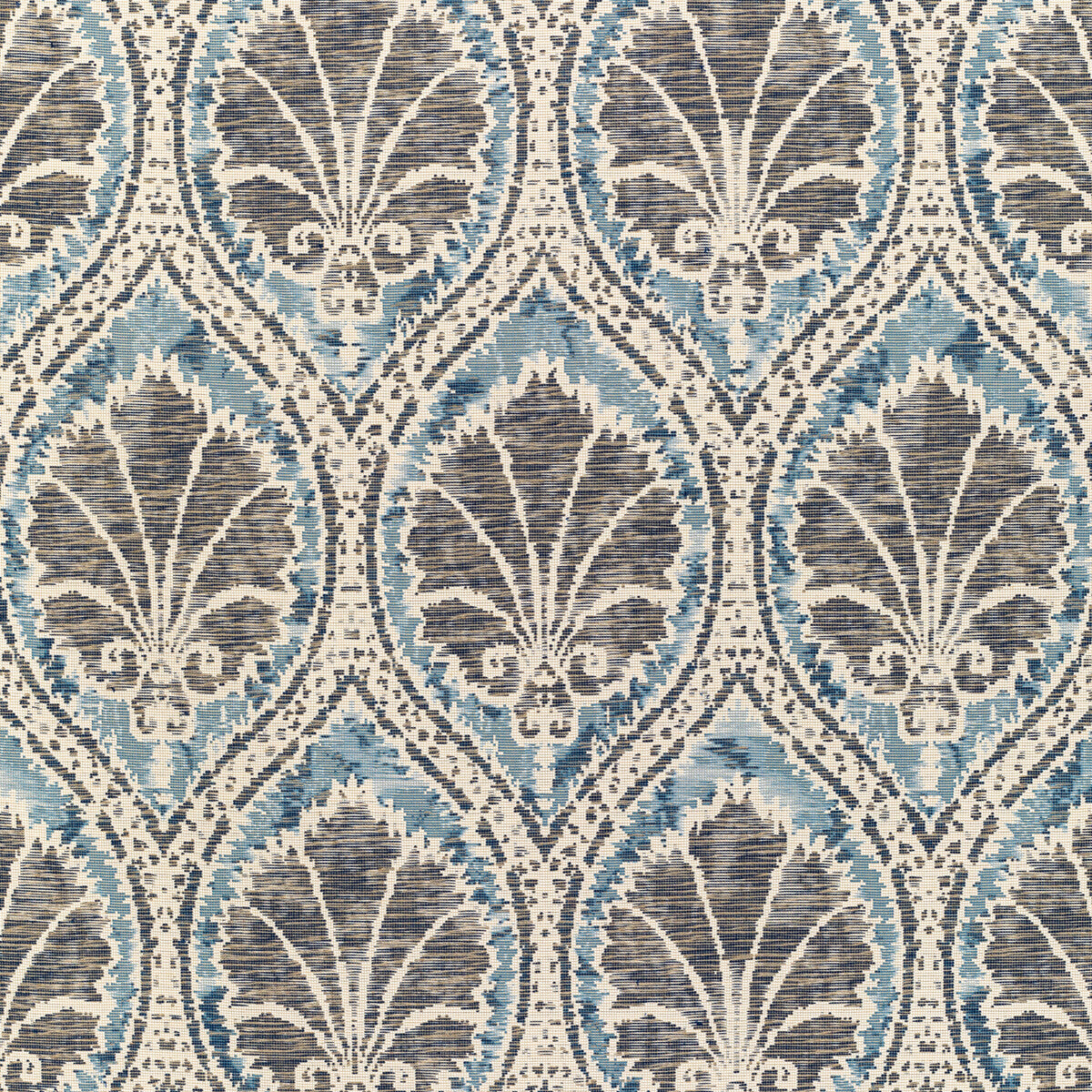 LEE JOFA 2021108.155.0 SEVILLE WEAVE NAVY/MARINE Fabric - Eade's Wallpaper