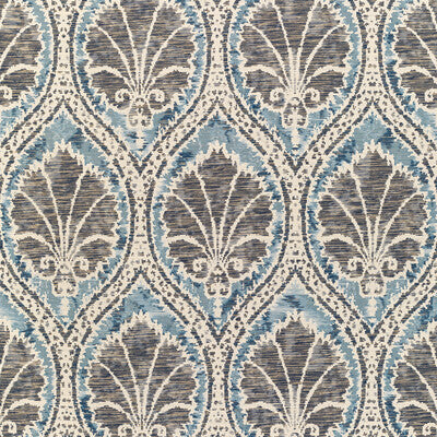 LEE JOFA 2021108.155.0 SEVILLE WEAVE NAVY/MARINE Fabric - Eade's Wallpaper