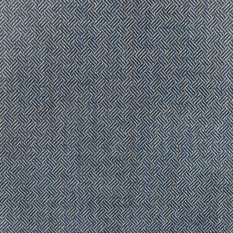 LEE JOFA 2021109.50.0 LEON WEAVE NAVY Fabric - Eade's Wallpaper