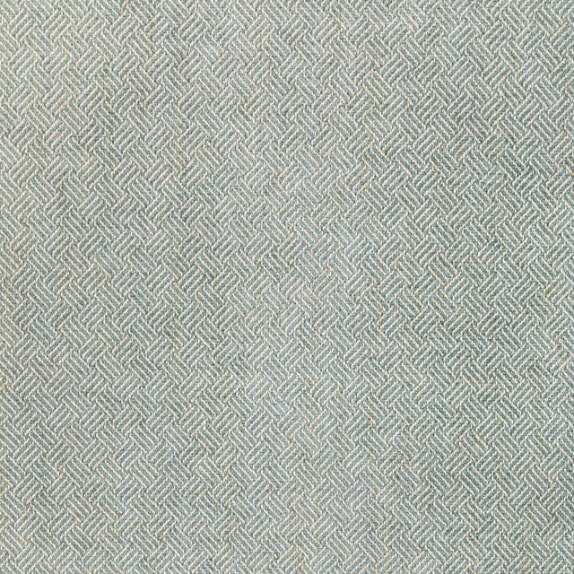 LEE JOFA 2021109.513.0 LEON WEAVE AQUA Fabric - Eade's Wallpaper