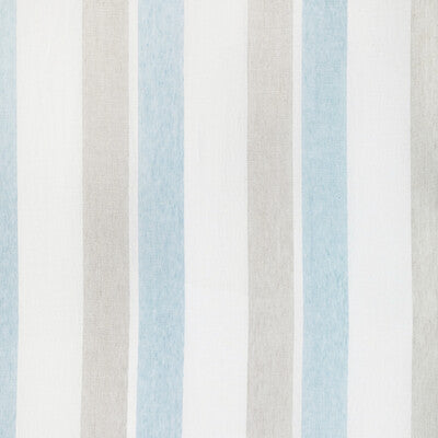 LEE JOFA 2021119.1516.0 DEL MAR SHEER SKY/NATURAL Fabric - Eade's Wallpaper