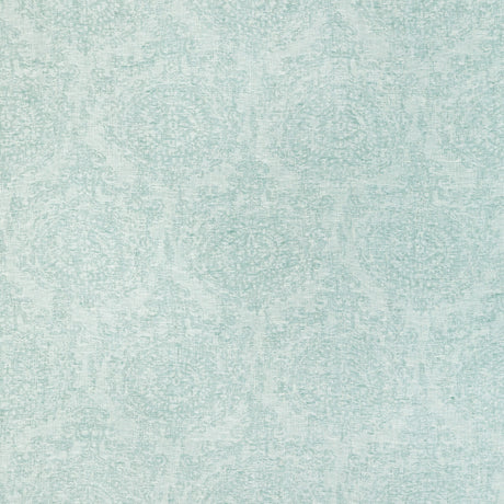 LEE JOFA 2021120.13.0 ROMONA SHEER AQUA Fabric - Eade's Wallpaper