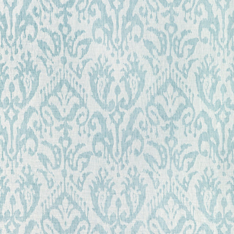 LEE JOFA 2021121.13.0 LEANDRO SHEER LAGOON Fabric - Eade's Wallpaper