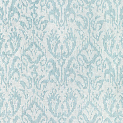 LEE JOFA 2021121.13.0 LEANDRO SHEER LAGOON Fabric - Eade's Wallpaper