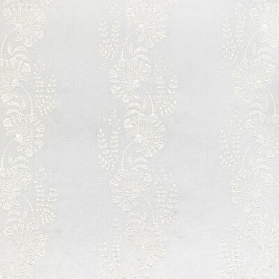 LEE JOFA 2021122.1.0 VALENCIA SHEER IVORY Fabric - Eade's Wallpaper