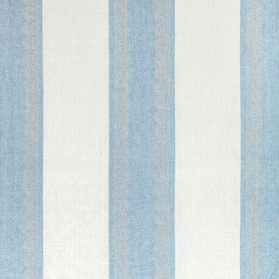 LEE JOFA 2021123.5.0 BANNER SHEER DENIM Fabric - Eade's Wallpaper