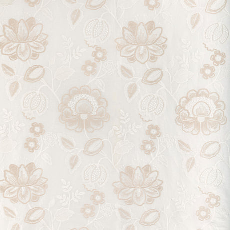 LEE JOFA 2021124.16.0 MIRAMAR SHEER ECRU Fabric - Eade's Wallpaper
