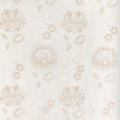 LEE JOFA 2021124.16.0 MIRAMAR SHEER ECRU Fabric - Eade's Wallpaper