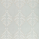 LEE JOFA 2021129.13.0 LILLIE EMBROIDERY AQUA Fabric - Eade's Wallpaper