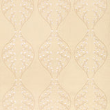 LEE JOFA 2021129.1416.0 LILLIE EMBROIDERY BLONDE Fabric - Eade's Wallpaper