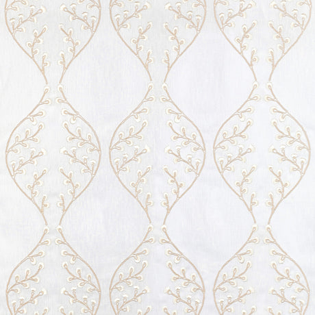 LEE JOFA 2021130.1601.0 LILLIE SHEER IVORY/PEARL Fabric - Eade's Wallpaper