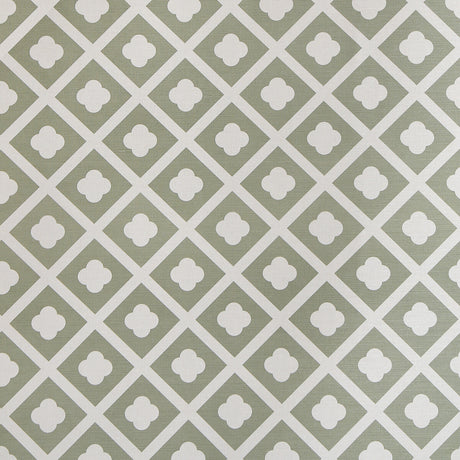 LEE JOFA 2021132.130.0 JARDIN SAGE ON ECRU Fabric - Eade's Wallpaper