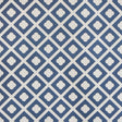LEE JOFA 2021132.50.0 JARDIN DARK NAVY ON ECRU Fabric - Eade's Wallpaper