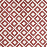 LEE JOFA 2021132.924.0 JARDIN DARK RUST ON ECRU Fabric - Eade's Wallpaper