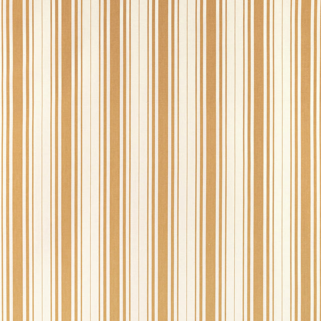 LEE JOFA 2022100.4.0 BALDWIN STRIPE SAFFRON Fabric - Eade's Wallpaper
