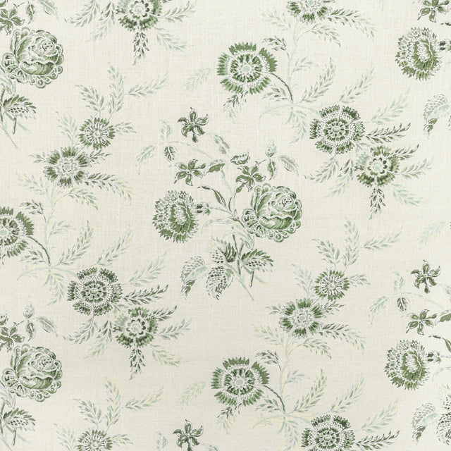 LEE JOFA 2022101.3.0 BOUTIQUE FLORAL CELERY Fabric - Eade's Wallpaper