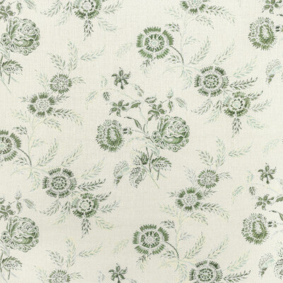 LEE JOFA 2022101.3.0 BOUTIQUE FLORAL CELERY Fabric - Eade's Wallpaper