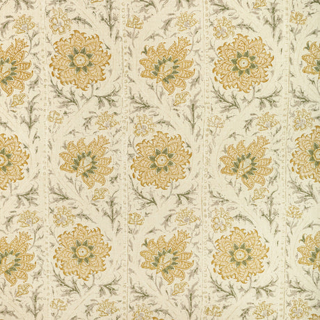 LEE JOFA 2022102.411.0 CALICO VINE MARIGOLD Fabric - Eade's Wallpaper