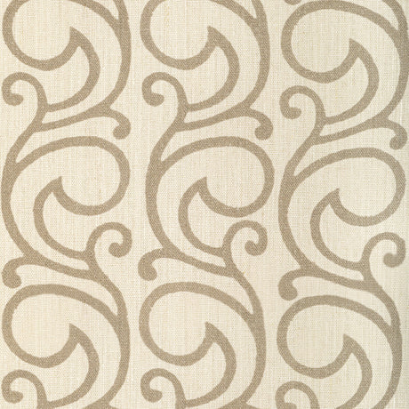 LEE JOFA 2022103.106.0 SERENDIPITY SCROLL OAK Fabric - Eade's Wallpaper
