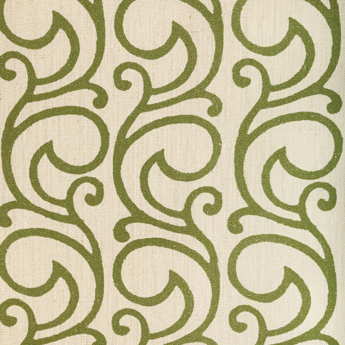 LEE JOFA 2022103.30.0 SERENDIPITY SCROLL IVY Fabric - Eade's Wallpaper