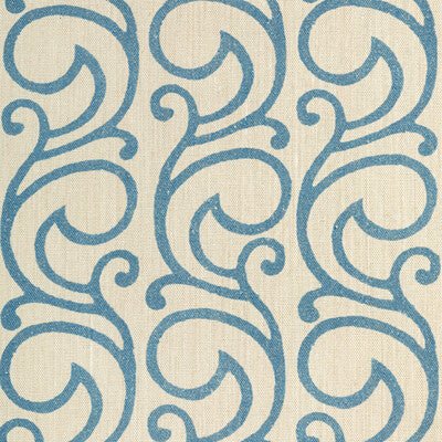 LEE JOFA 2022103.516.0 SERENDIPITY SCROLL BAY Fabric - Eade's Wallpaper