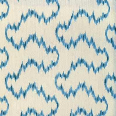 LEE JOFA 2022104.516.0 MALLORCAN IKAT DELFT Fabric - Eade's Wallpaper