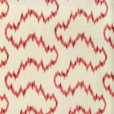 LEE JOFA 2022104.916.0 MALLORCAN IKAT BERRY Fabric - Eade's Wallpaper