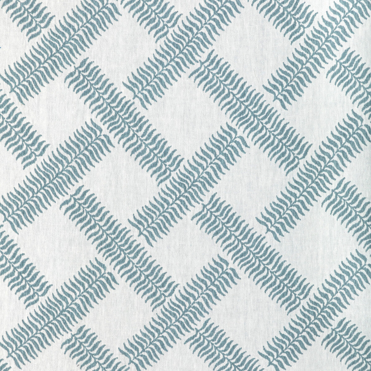 LEE JOFA 2022105.1511.0 GARDEN TRELLIS WEAVE SKY Fabric - Eade's Wallpaper