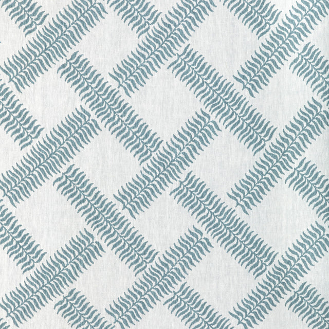 LEE JOFA 2022105.1511.0 GARDEN TRELLIS WEAVE SKY Fabric - Eade's Wallpaper