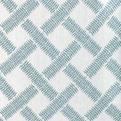 LEE JOFA 2022105.1511.0 GARDEN TRELLIS WEAVE SKY Fabric - Eade's Wallpaper