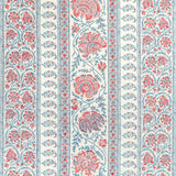 LEE JOFA 2022106.195.0 INDIENNES STRIPE BERRY Fabric - Eade's Wallpaper