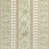 LEE JOFA 2022106.316.0 INDIENNES STRIPE IVY Fabric - Eade's Wallpaper
