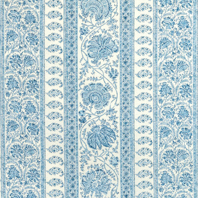 LEE JOFA 2022106.5.0 INDIENNES STRIPE DELFT Fabric - Eade's Wallpaper
