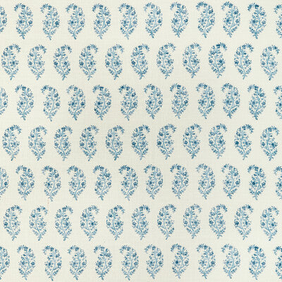 LEE JOFA 2022107.5.0 INDIENNES PAISLEY DELFT Fabric - Eade's Wallpaper
