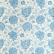 LEE JOFA 2022108.5.0 INDIENNES FLORAL DELFT Fabric - Eade's Wallpaper