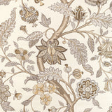 LEE JOFA 2022109.1611.0 PALAMPORE PRINT STONE Fabric - Eade's Wallpaper