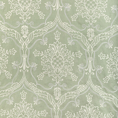 LEE JOFA 2022110.123.0 HAYES EMBROIDERY CELERY Fabric - Eade's Wallpaper