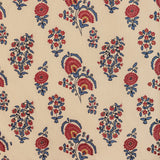 LEE JOFA 2022112.195.0 MEAD EMBROIDERY RED/BLUE Fabric - Eade's Wallpaper