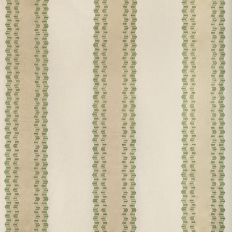 LEE JOFA 2022113.1623.0 WALDON STRIPE CELERY Fabric - Eade's Wallpaper