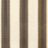 LEE JOFA 2022113.166.0 WALDON STRIPE BROWN Fabric - Eade's Wallpaper
