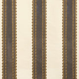LEE JOFA 2022113.166.0 WALDON STRIPE BROWN Fabric - Eade's Wallpaper