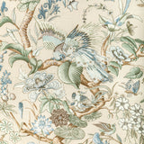 LEE JOFA 2022116.153.0 GREENFIELD PRINT SKY Fabric - Eade's Wallpaper