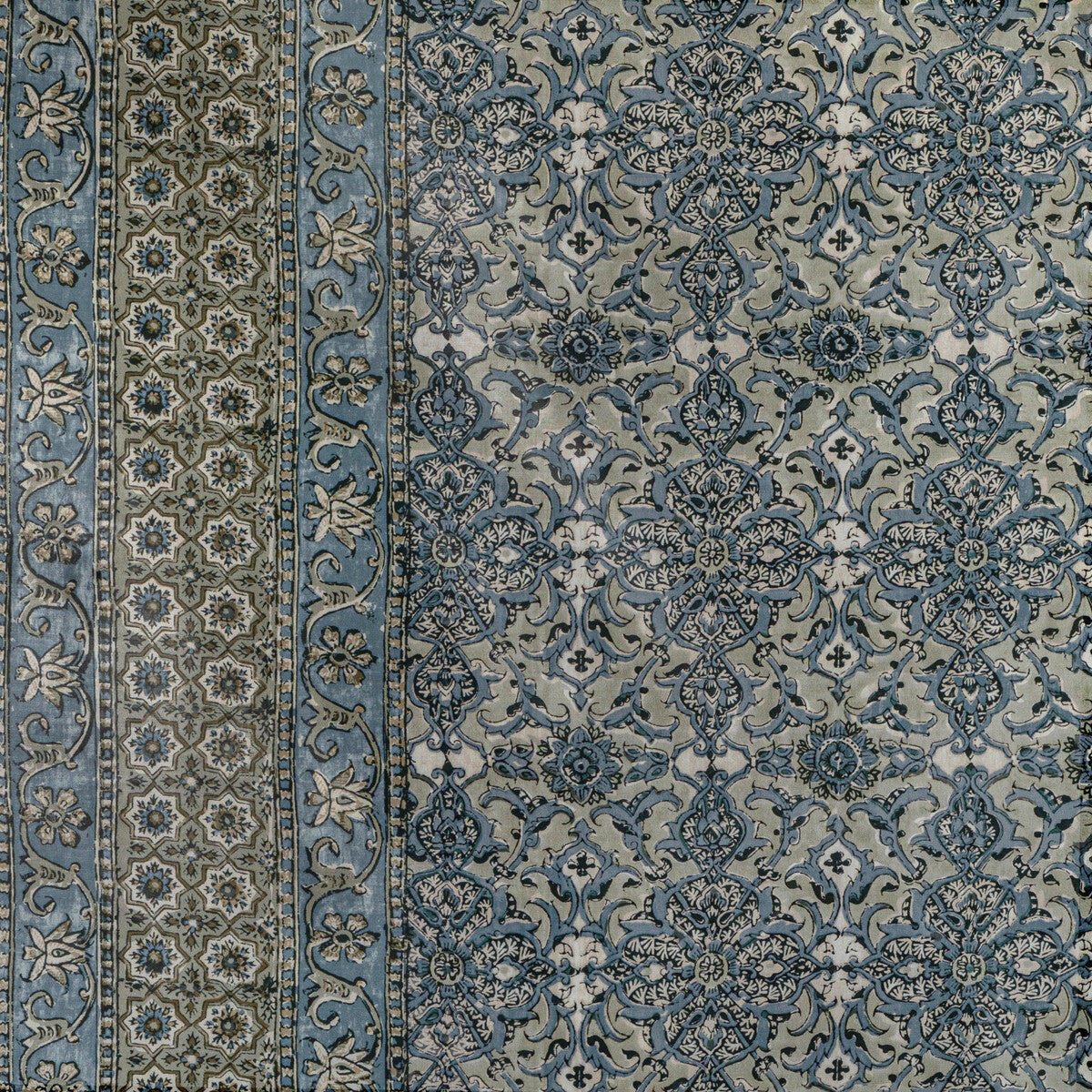 LEE JOFA 2022117.315.0 PALMER PRINT CELADON Fabric - Eade's Wallpaper